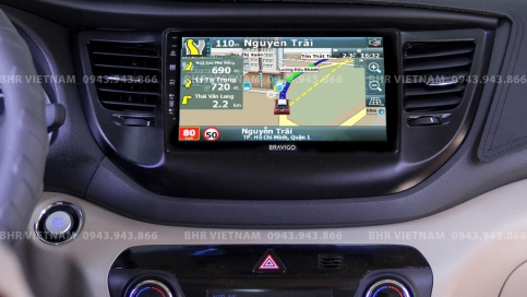 Màn hình DVD Android xe Hyundai Tucson 2015 - 2018 | Bravigo Pro 2 